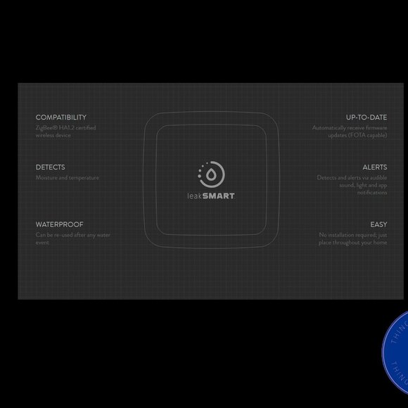 leakSMART™ WATER LEAK DETECTION & TEMPERATURE MONITORING SENSOR - Picture 2 of 4